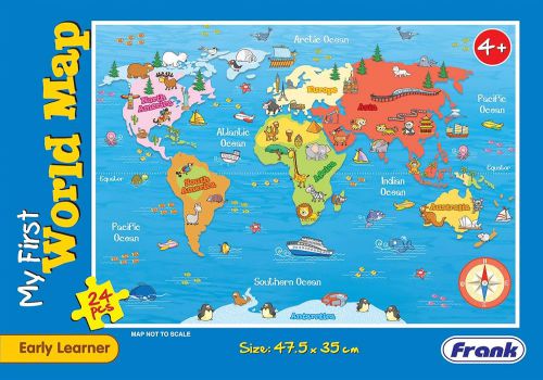 My First World Map (Frank Puzzle)